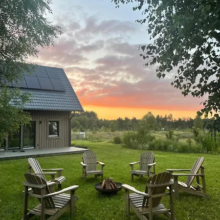Semesterbostad Olpuchove Chwile Drewniany Dom Na Kaszubach *