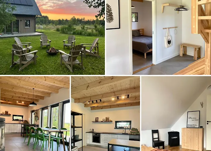 Dom wakacyjny Olpuchove Chwile Drewniany Dom Na Kaszubach